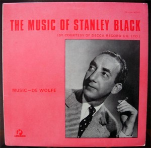 The Music Of Stanley Black cover art.