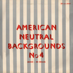 American Neutral Backgrounds No. 4 cover art.